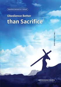 Cover of Obedience Better than Sacrifice